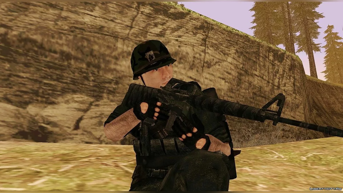 m16 Vietnam War / GTA San Andreas