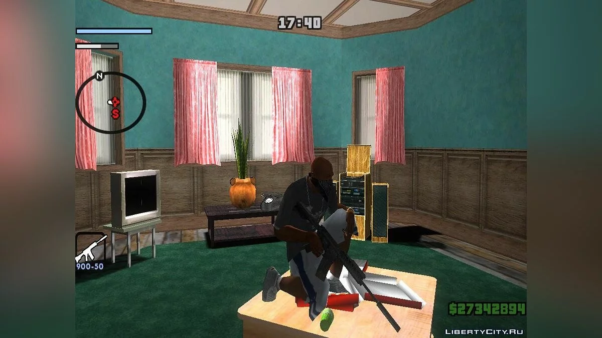 M4A1 из Call of duty 4: Modern Warfare / GTA San Andreas