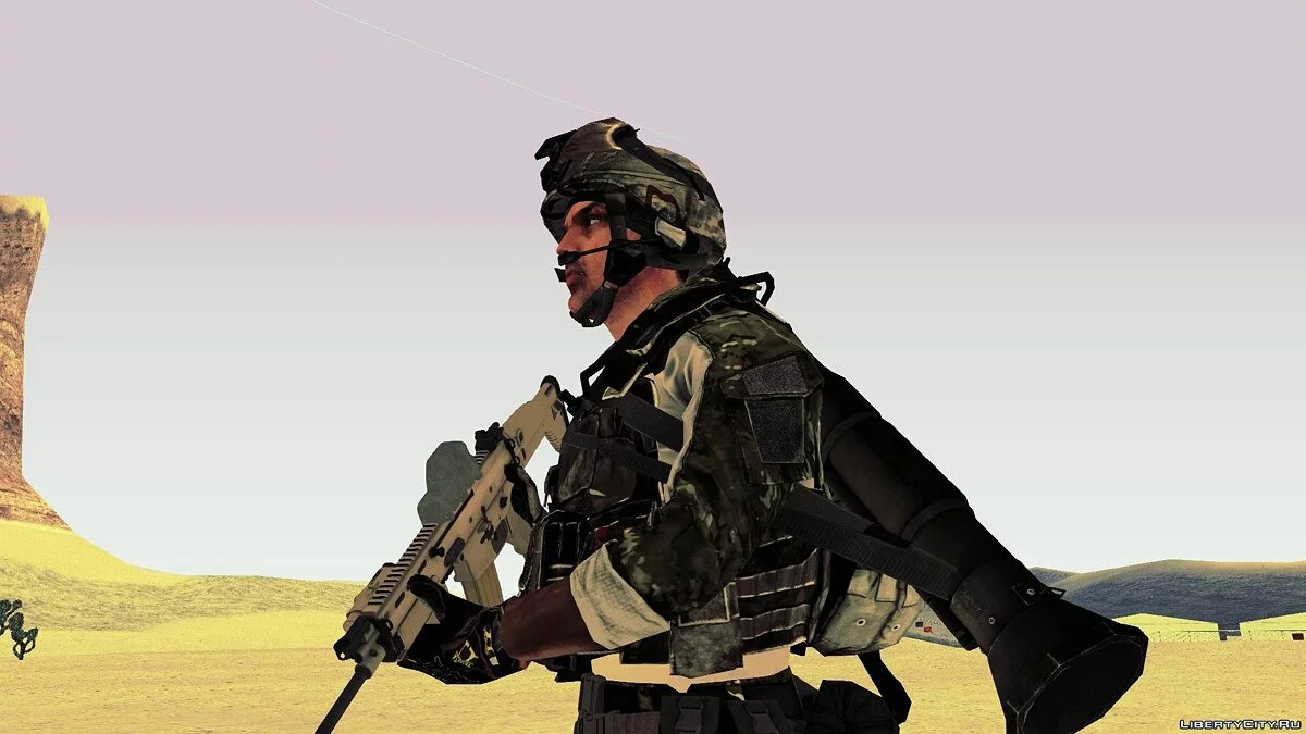 Mk16 FN SCAR / GTA San Andreas