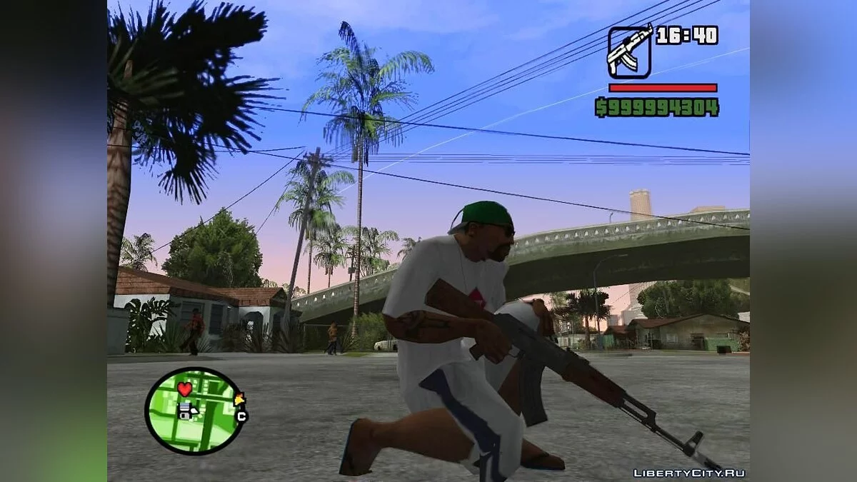АК-47 из Warface / GTA San Andreas