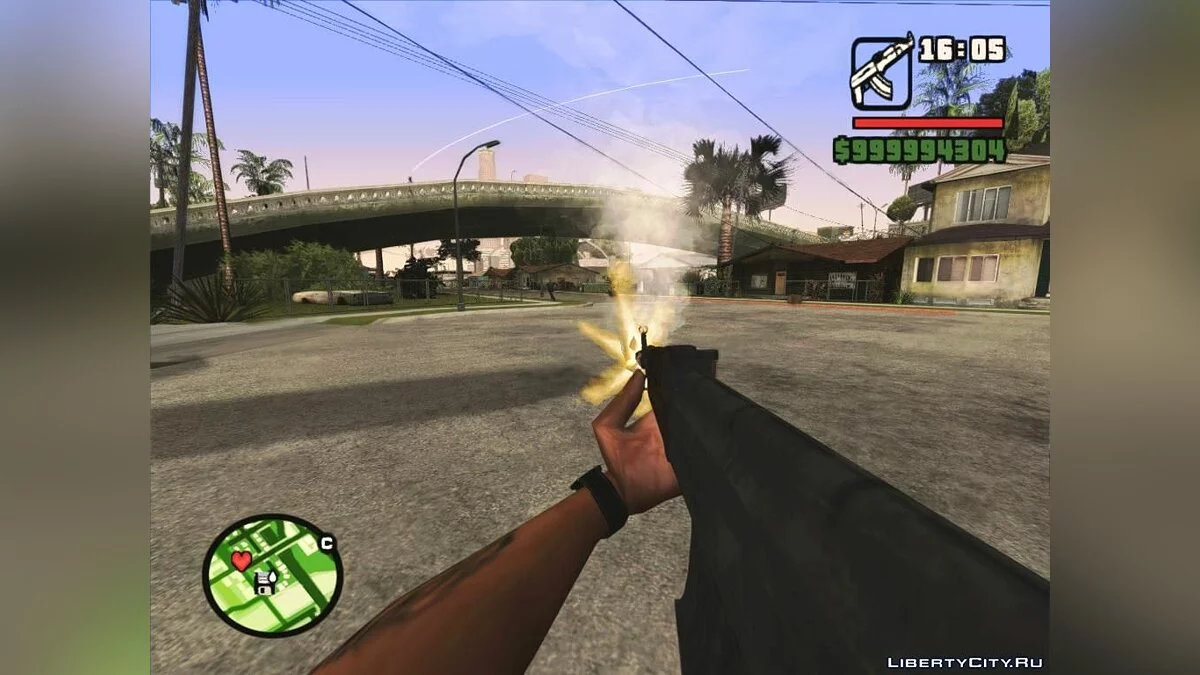 АК-47 из Warface / GTA San Andreas