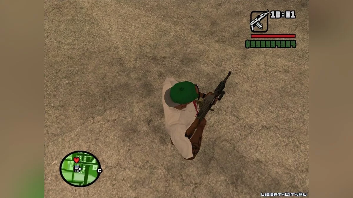 М240В-HD из WARFACE / GTA San Andreas