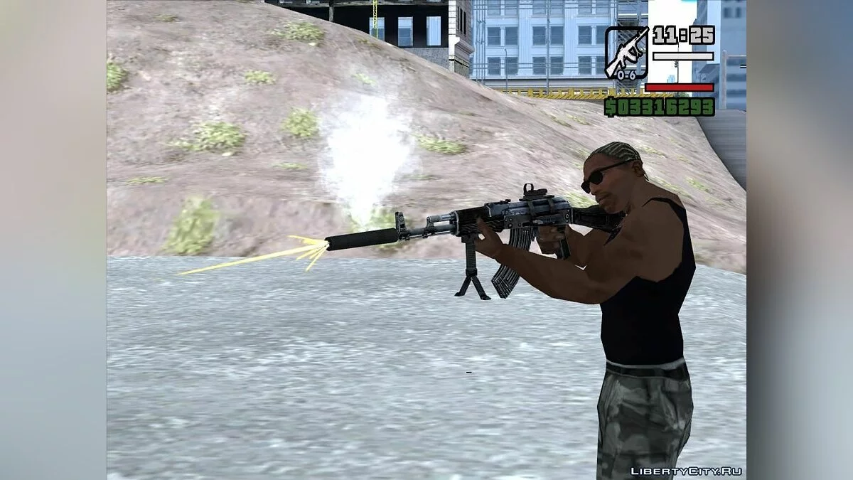 AK-103 из WARFACE / GTA San Andreas