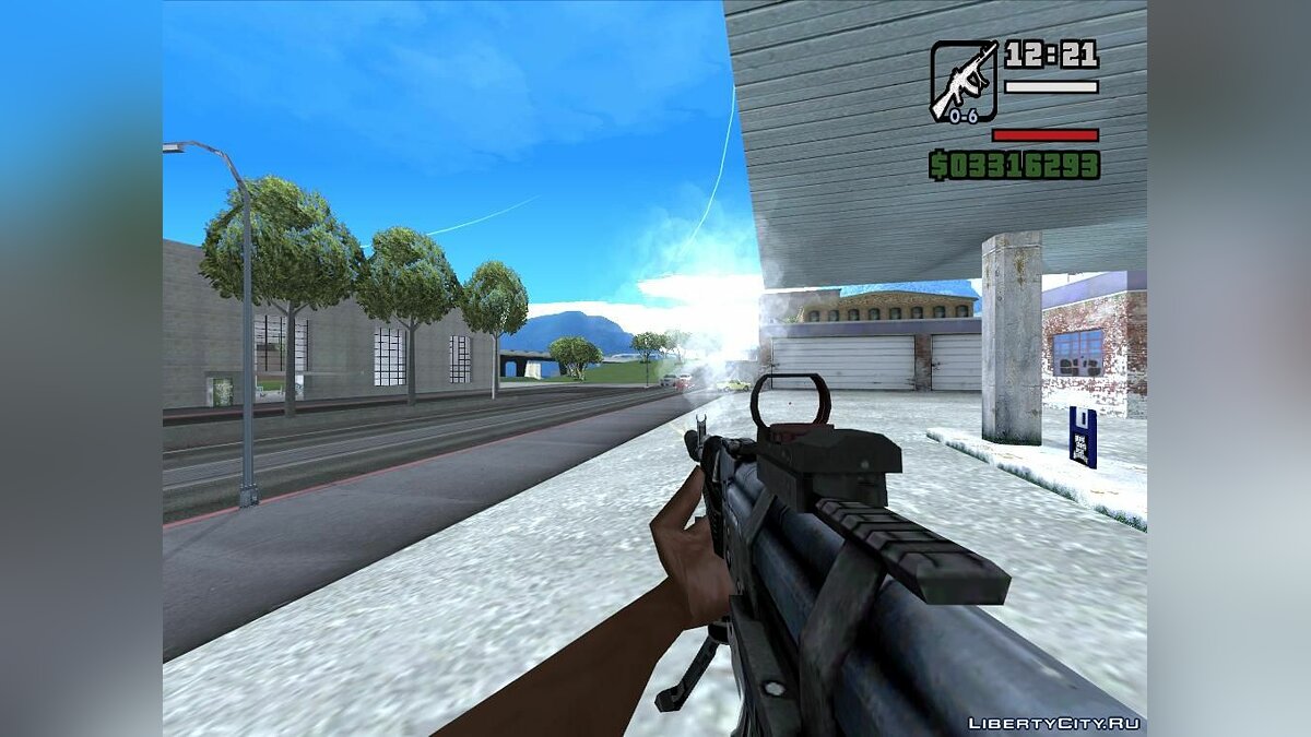 AK-103 из WARFACE для GTA San Andreas - Картинка #3