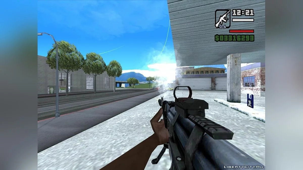 AK-103 из WARFACE / GTA San Andreas