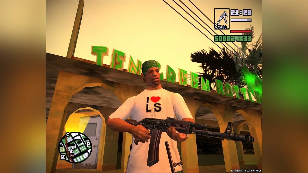 АК-74 / GTA San Andreas