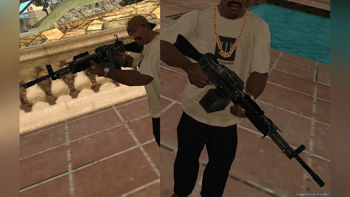 XM-22, конверт из BFBC2-Vietnam / GTA San Andreas