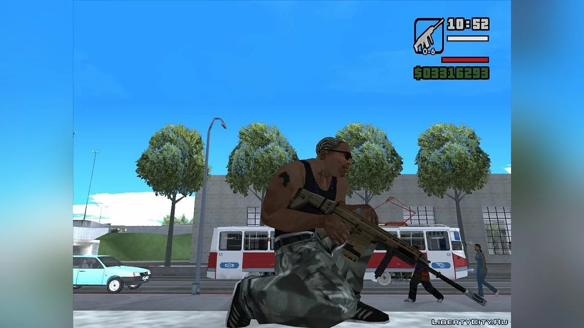 FN SCAR-H из WARFACE  By Nikita_AK_47 / GTA San Andreas