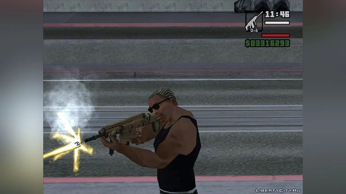 FN SCAR-H из WARFACE  By Nikita_AK_47 / GTA San Andreas