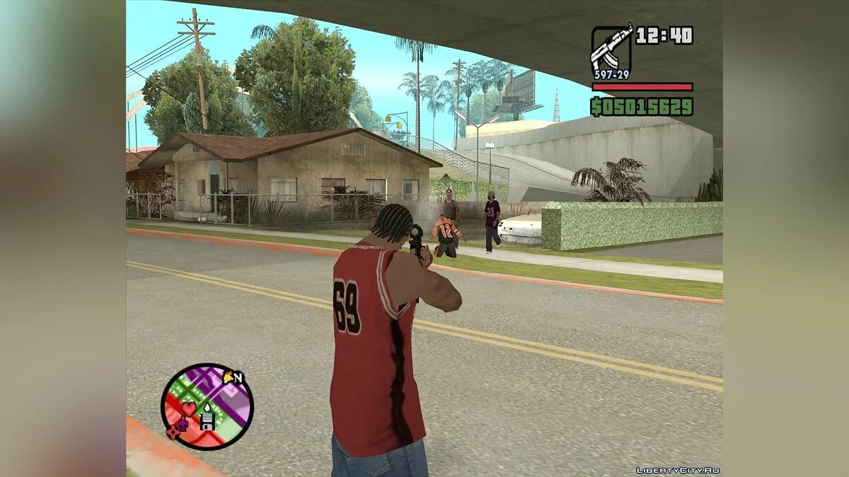 Навороченый АК-47 by C.M.D.A.S / GTA San Andreas
