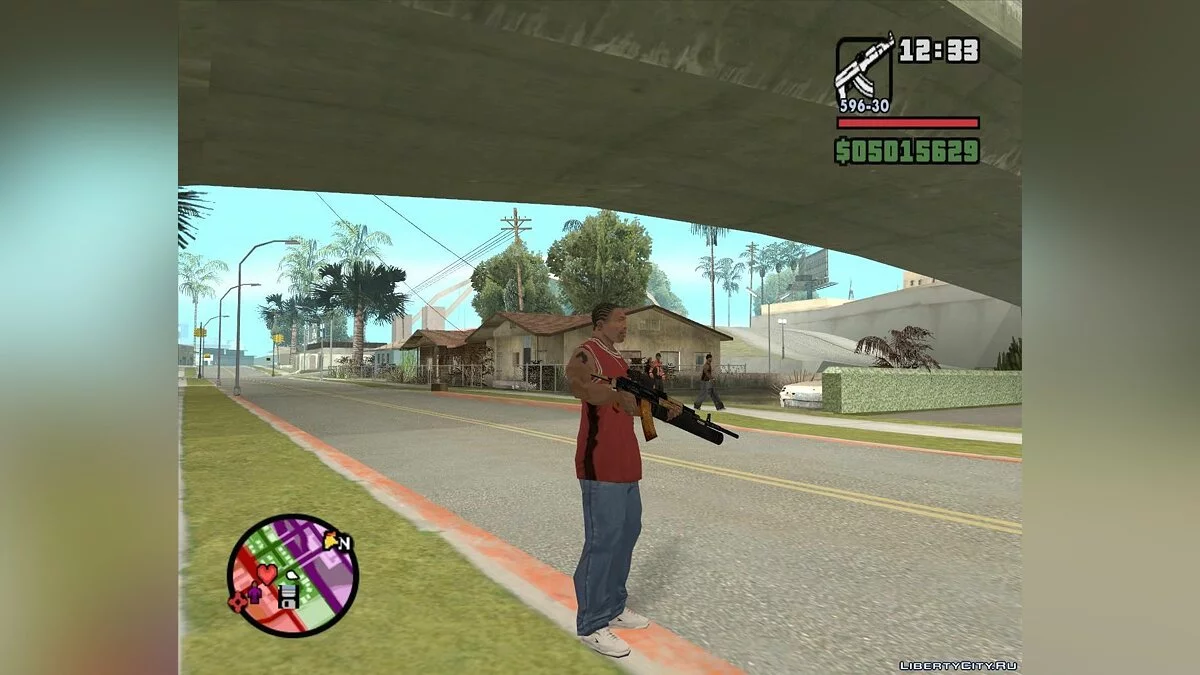 Навороченый АК-47 by C.M.D.A.S / GTA San Andreas