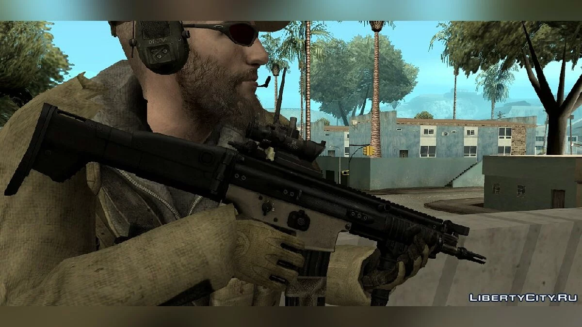 FN SCAR-L ACOG / GTA San Andreas