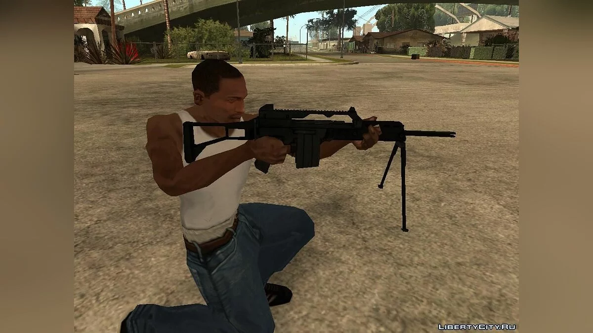 Оружие семейства G36 из BF 2: Special Forces / GTA San Andreas