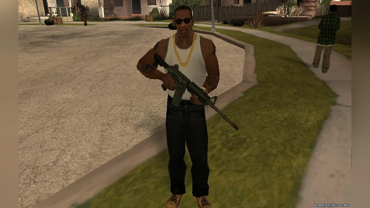 М4A1 из GTA 4 / GTA San Andreas