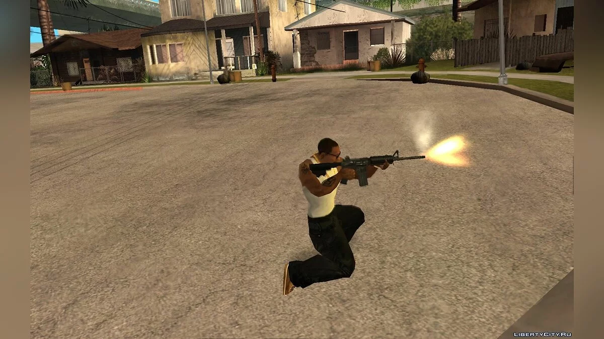 М4A1 из GTA 4 / GTA San Andreas