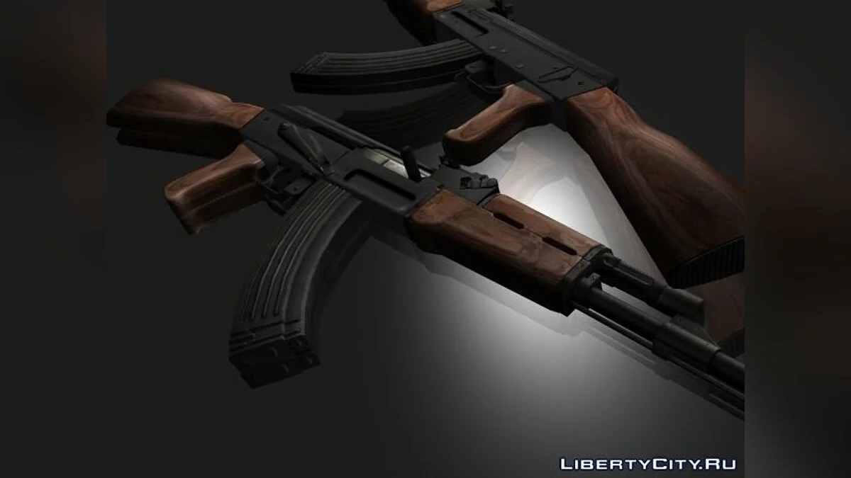 Новый Ak-47 для Gta Sa / GTA San Andreas