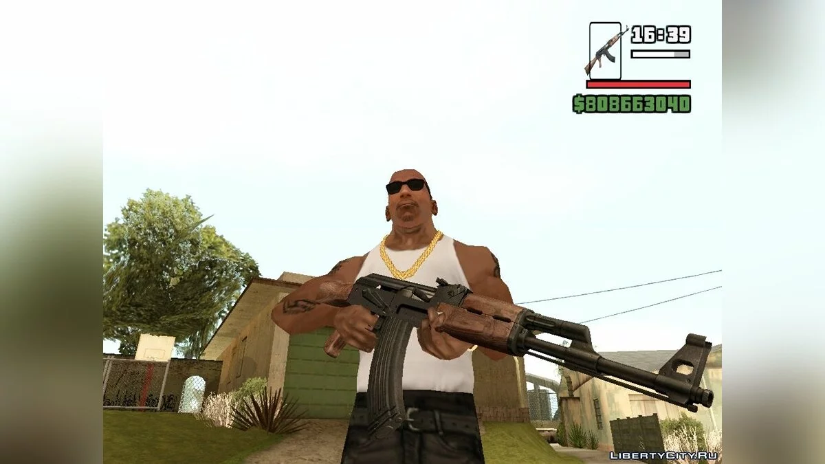 Новый Ak-47 для Gta Sa / GTA San Andreas