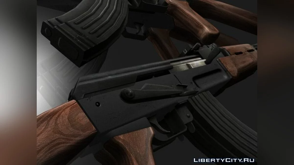 Новый Ak-47 для Gta Sa / GTA San Andreas