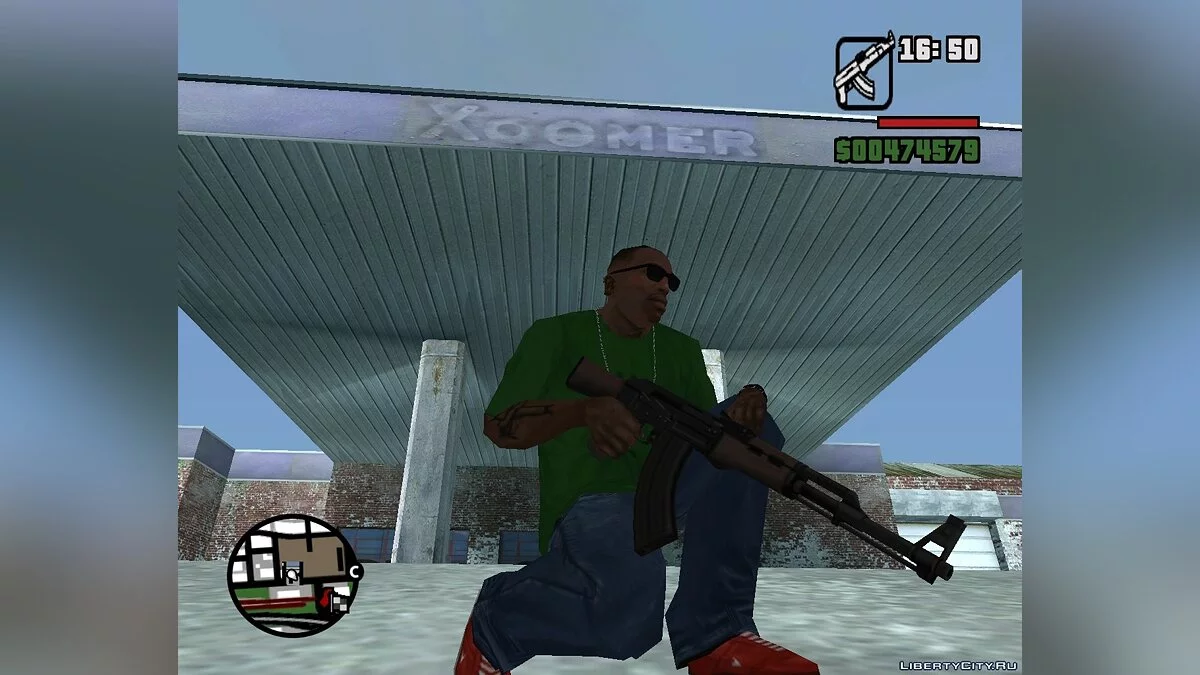 RK47 из MGS: Peace Walker / GTA San Andreas
