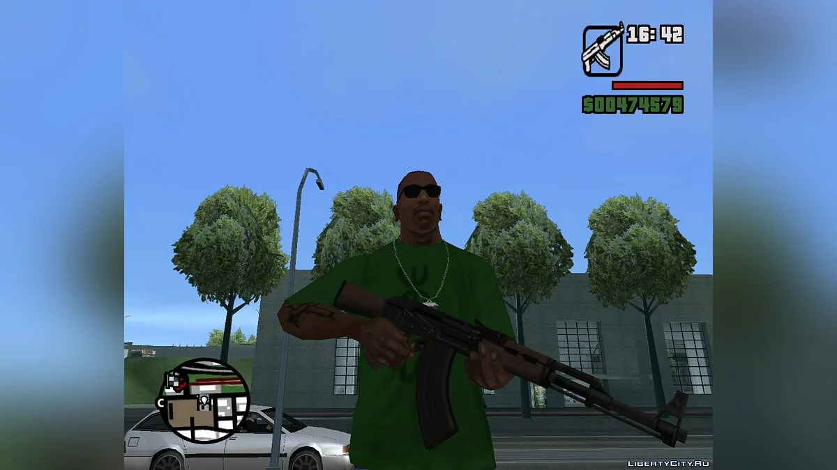 RK47 из MGS: Peace Walker / GTA San Andreas