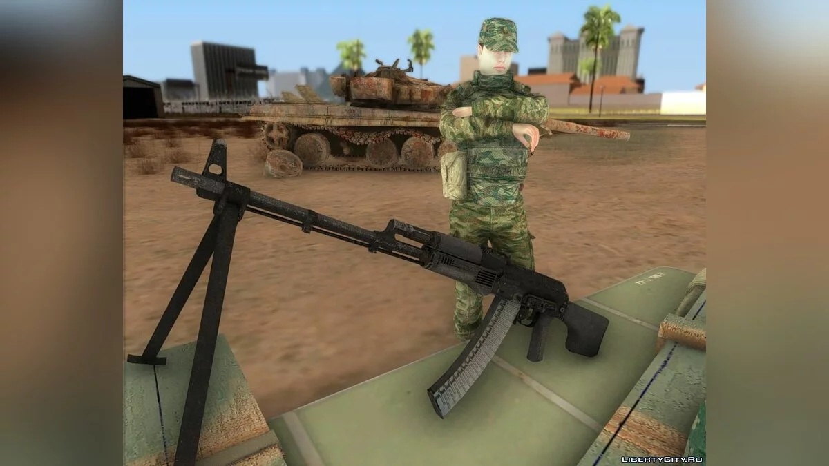 5.45 РПК-74М / GTA San Andreas