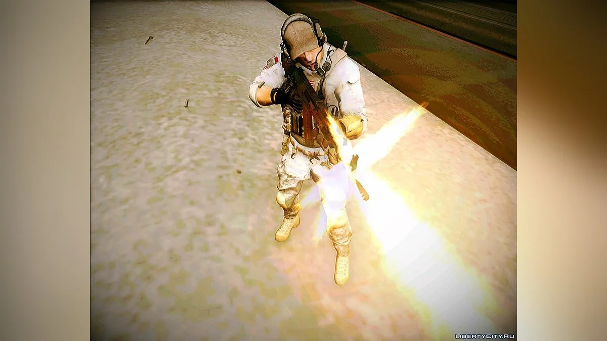 AK-12 from BF4 / GTA San Andreas