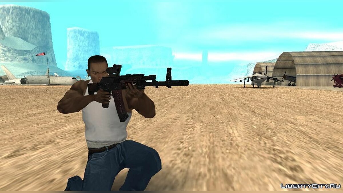 Скачать АК-12 для GTA San Andreas