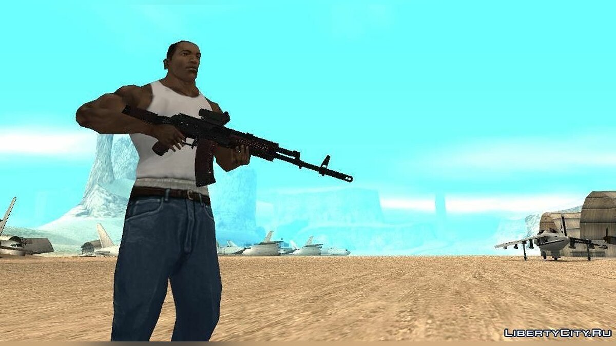 Скачать АК-12 для GTA San Andreas