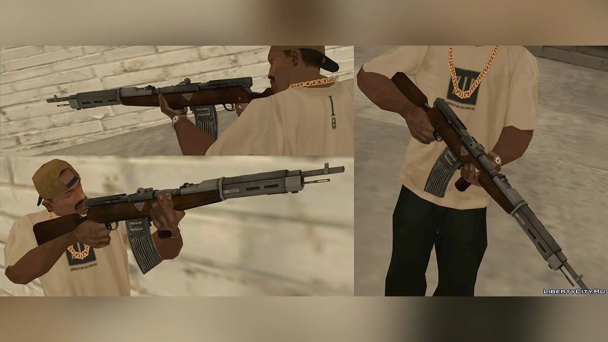 Автомат Фёдорова, конверт из Deadfall / GTA San Andreas