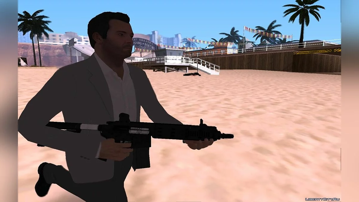 [GTA V] Carbine Rifle + Bonus (by Viktor Mor) / GTA San Andreas