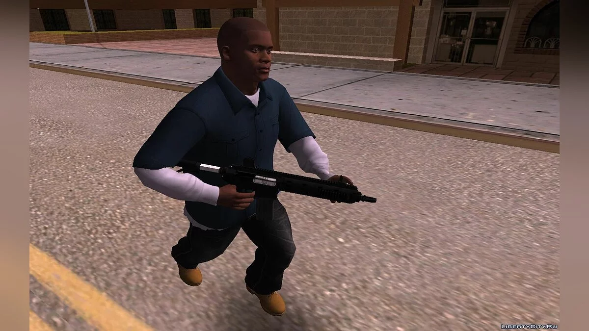 [GTA V] Carbine Rifle + Bonus (by Viktor Mor) / GTA San Andreas