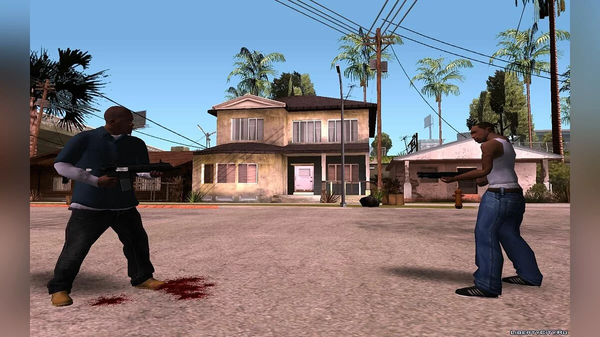 [GTA V] Carbine Rifle + Bonus (by Viktor Mor) / GTA San Andreas