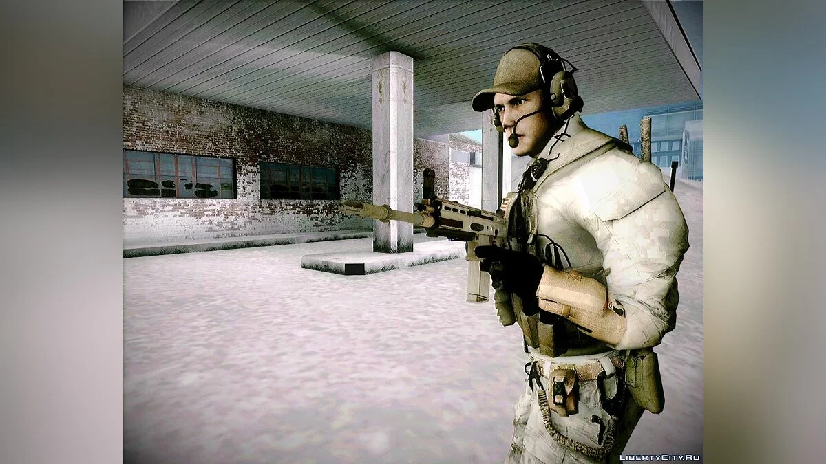 Weapons from BF4 / GTA San Andreas