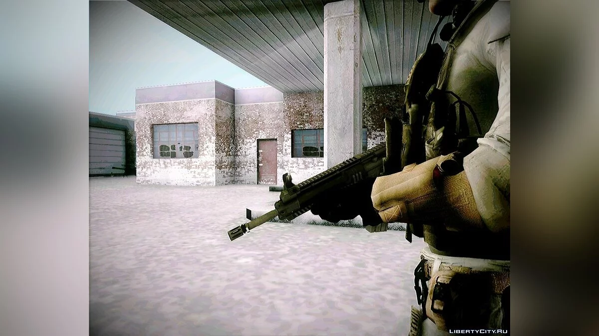 Weapons from BF4 / GTA San Andreas