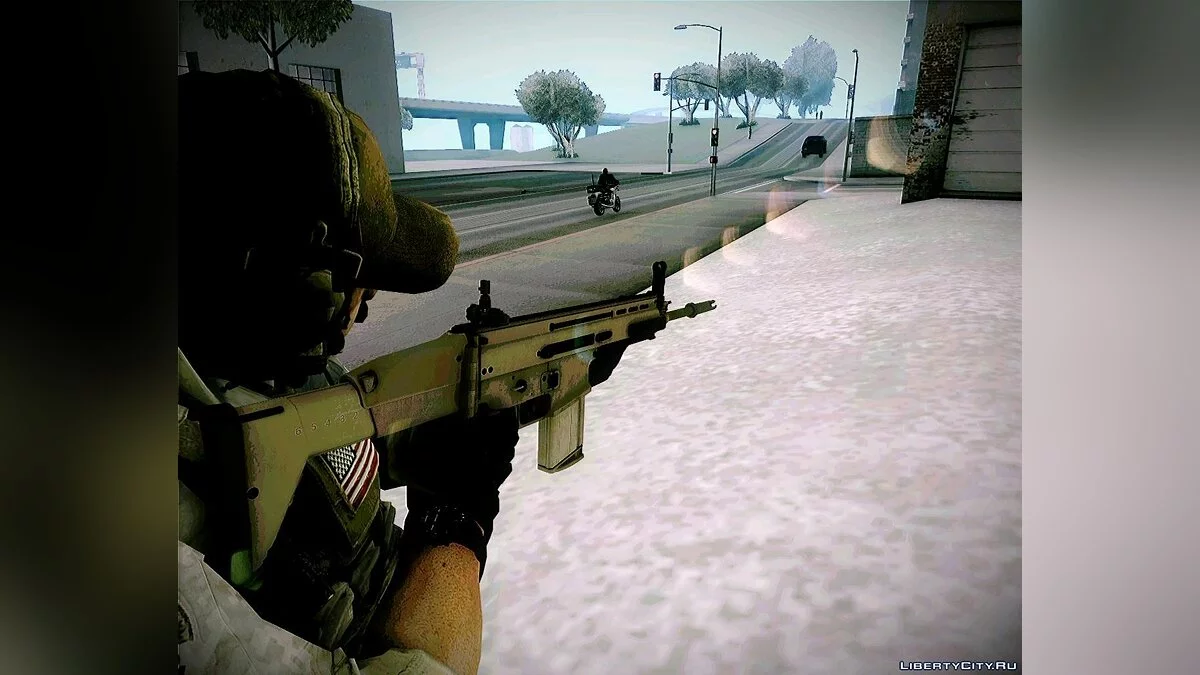Weapons from BF4 / GTA San Andreas