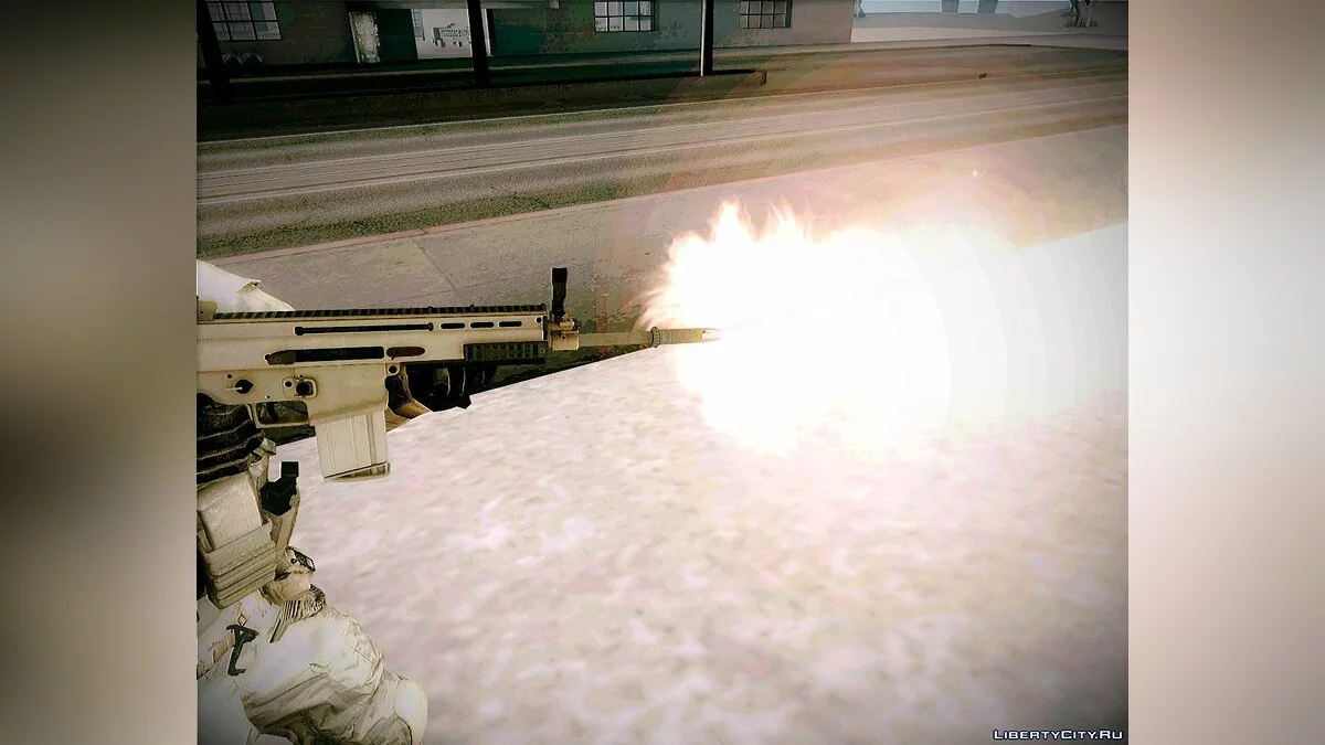 Weapons from BF4 / GTA San Andreas