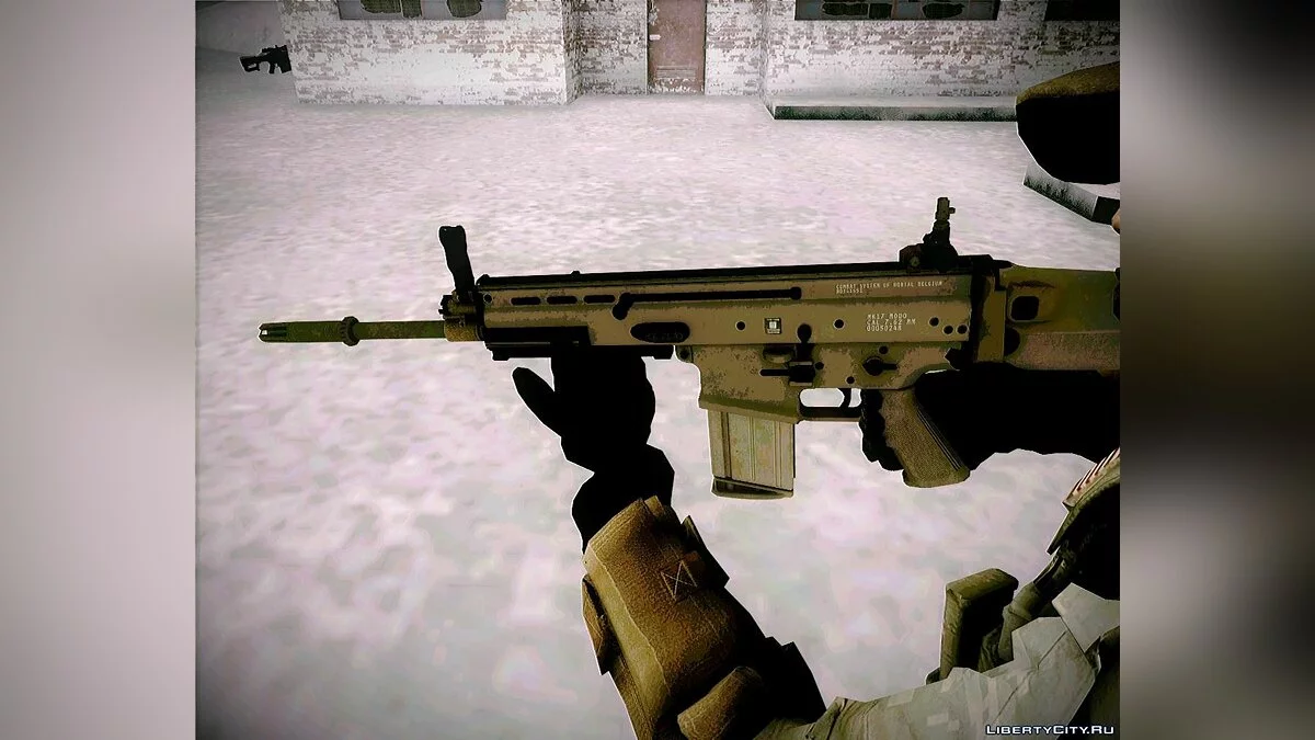 Weapons from BF4 / GTA San Andreas