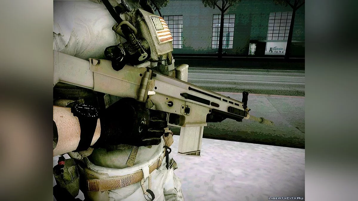 Weapons from BF4 / GTA San Andreas