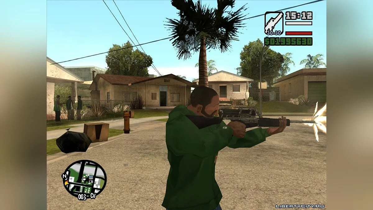 CalicoM951s из Warface / GTA San Andreas