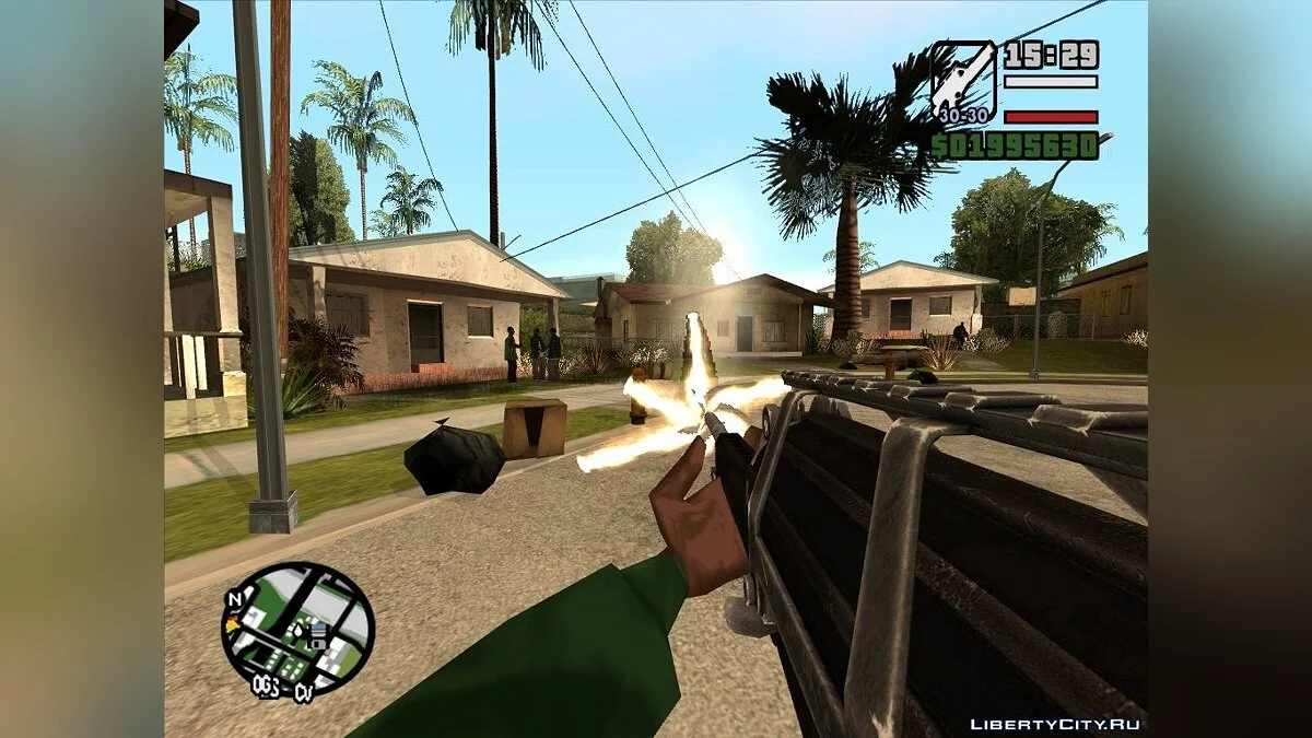 CalicoM951s из Warface / GTA San Andreas