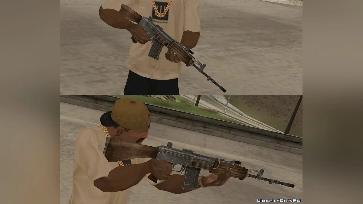 IOFB INSAS, конверт из Sniper: Ghost Warrior 2 / GTA San Andreas