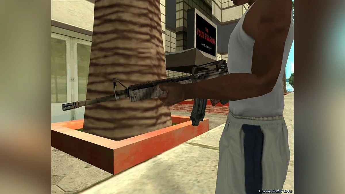 BF3 M16A4 / GTA San Andreas