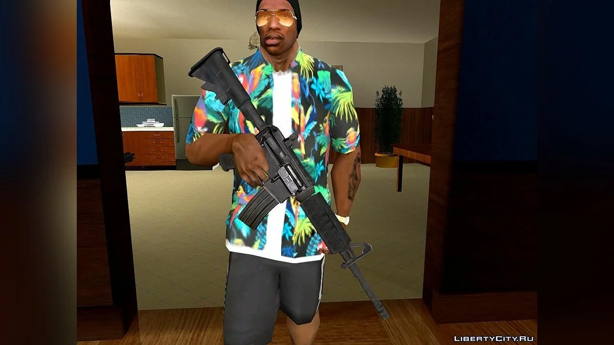 M4 from Sniper Воин-призрак / GTA San Andreas