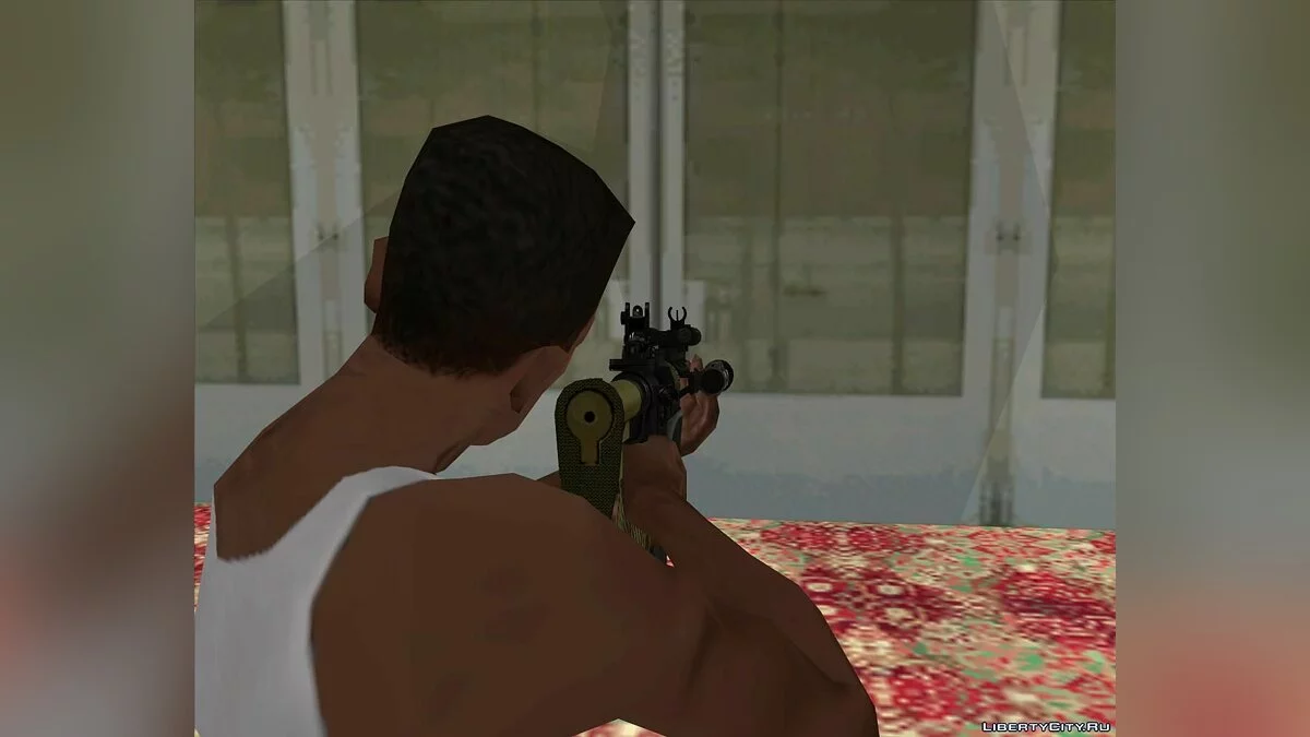 M4 MGS PACK (AIMPOINT&IRON SIGHT) / GTA San Andreas