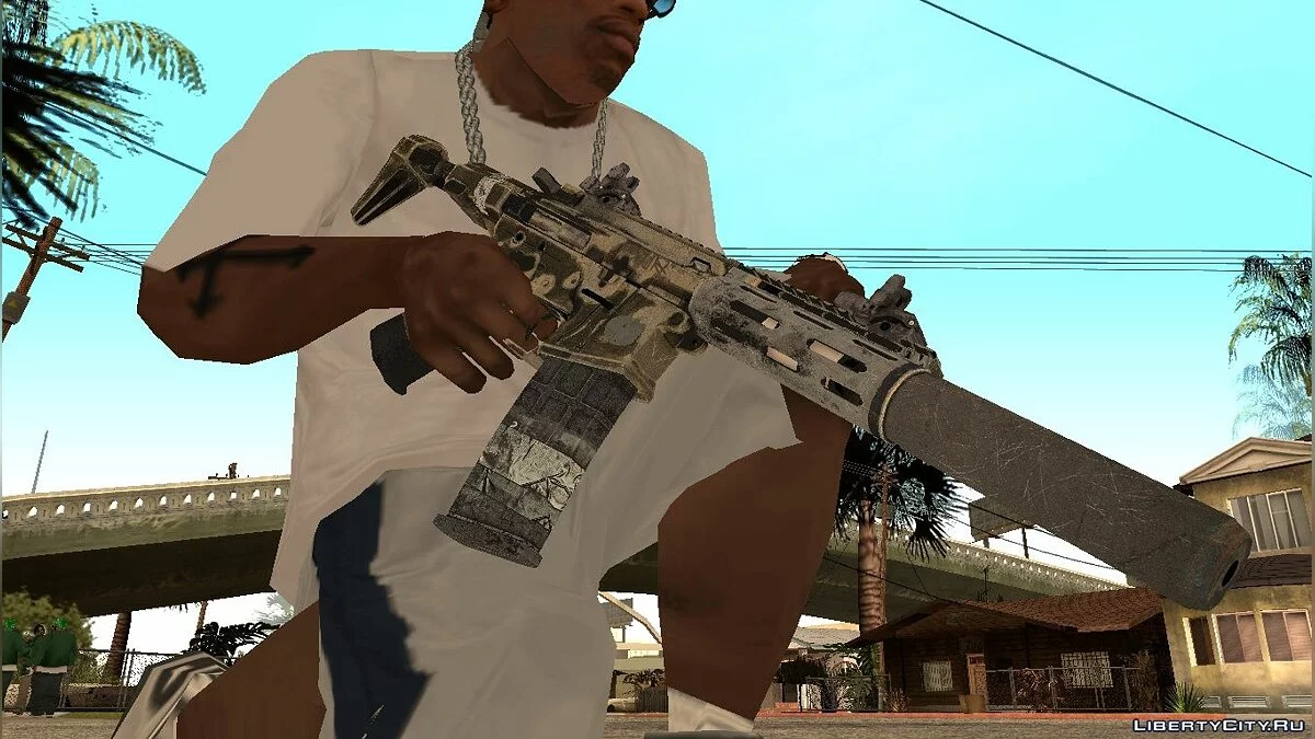 HoneyBadger from CoD Ghosts / GTA San Andreas