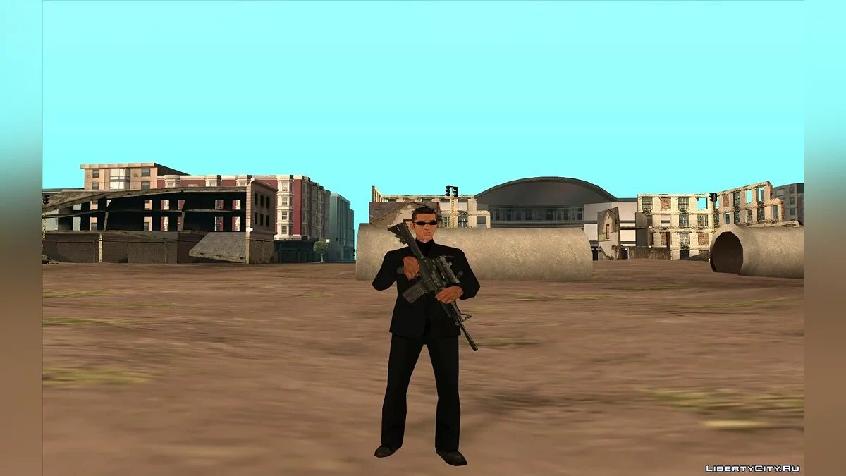 Hitman 2 M4 to San Andreas / GTA San Andreas