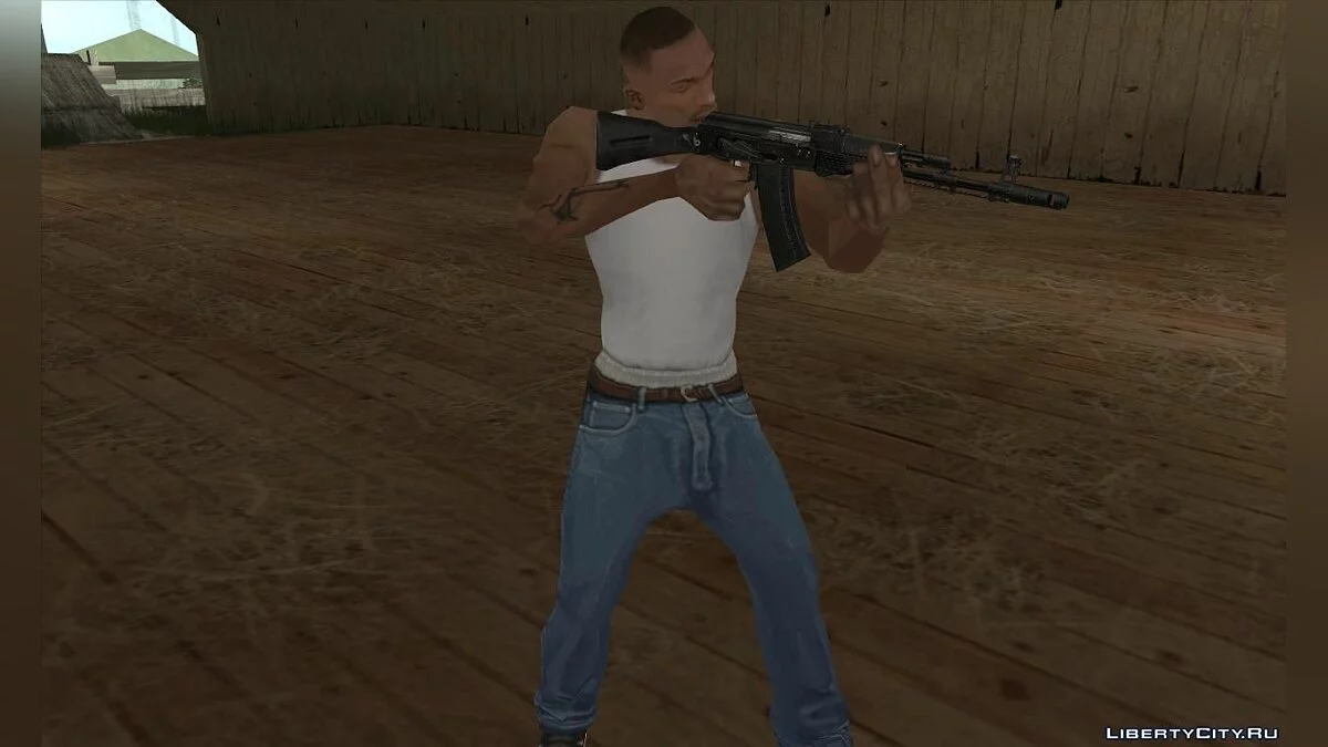 АК-74М / GTA San Andreas