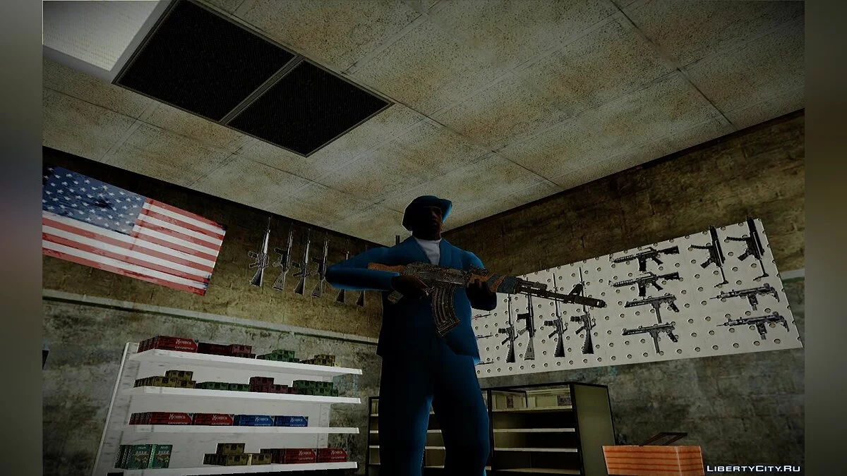 АК47 from Spec Ops: The Line to San Andreas / GTA San Andreas