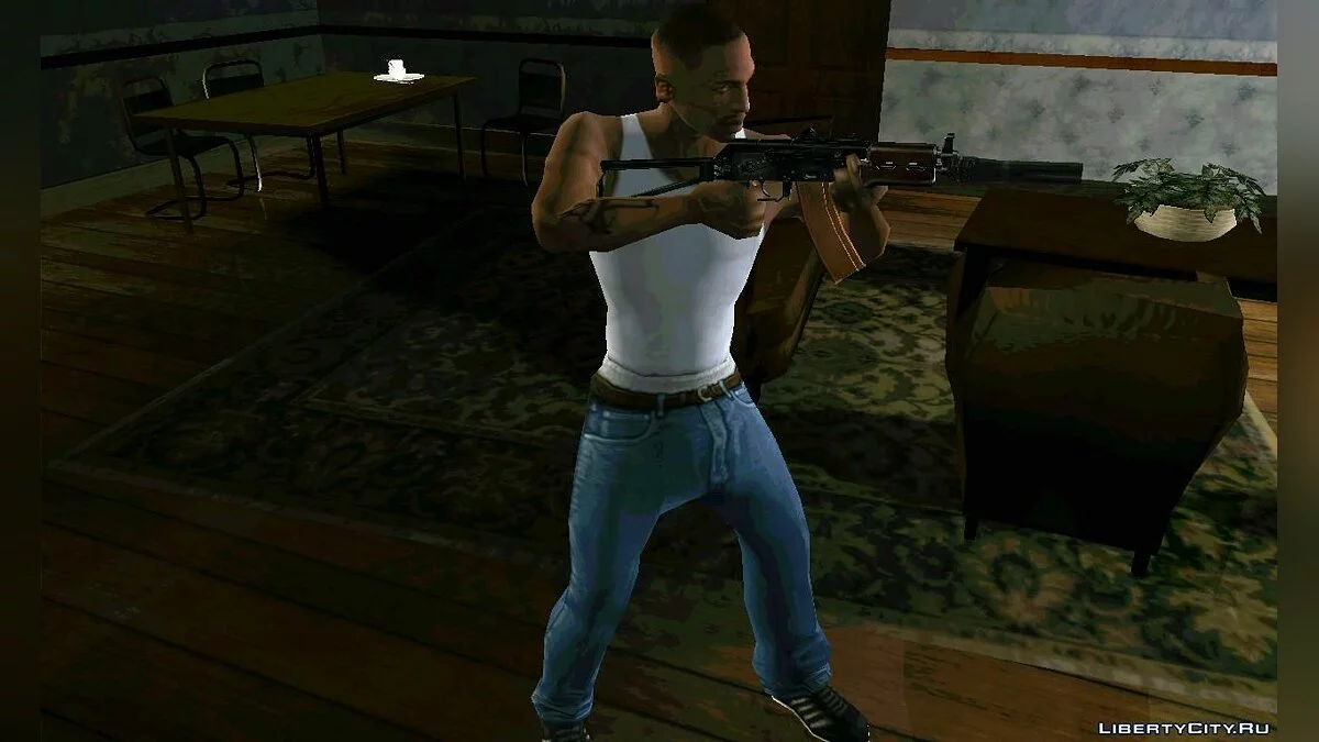 АКС-74у с ПБС-5 / GTA San Andreas