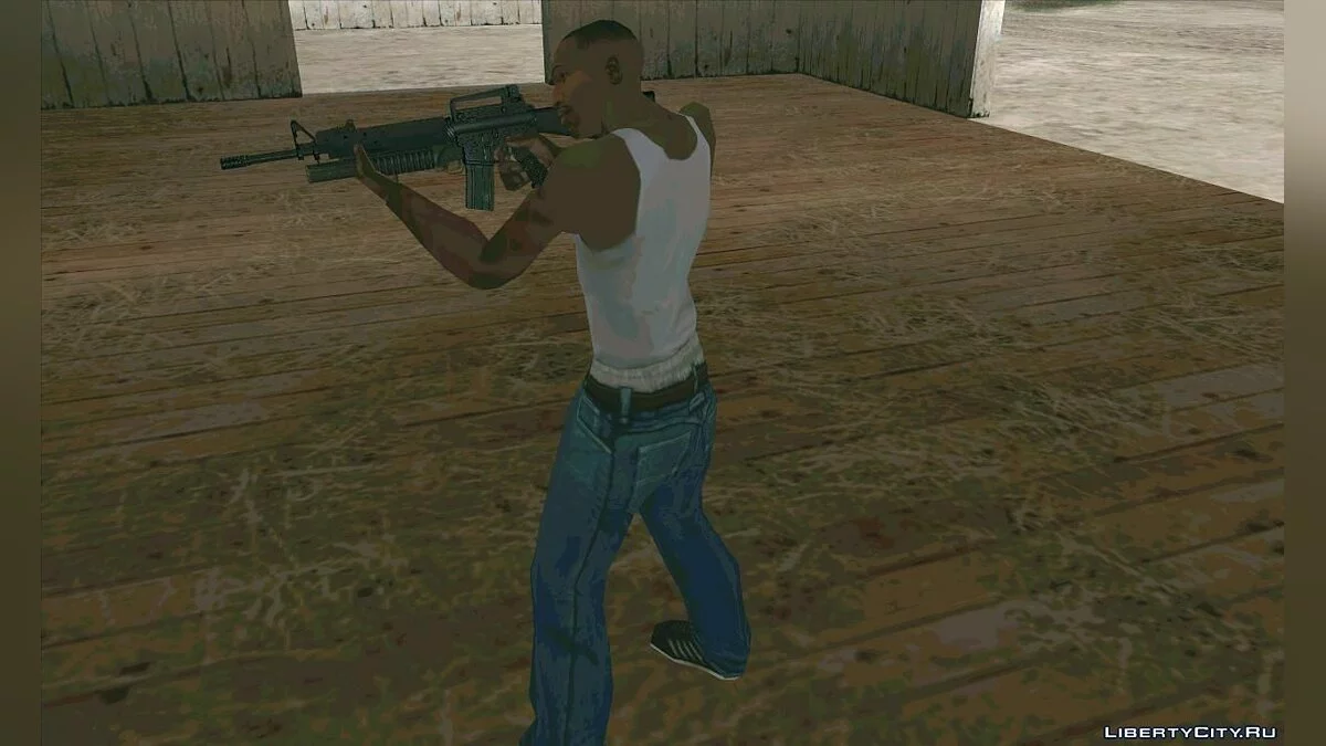 М16а4 с подствольником М203 / GTA San Andreas